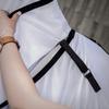 SUNRIDE Fly Sheet for Horses (Miami) - Detachable Neck Cover, Classic Walking Pleat, UV Protection, Breathable, Adjustable Belly and Leg Straps - White (135 cm) view 3