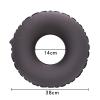Samnuerly Medical Air Inflatable Donut Cushion for Tailbone, Sciatica and Pressure Relief, Gray view 2