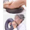 Samnuerly Medical Air Inflatable Donut Cushion for Tailbone, Sciatica and Pressure Relief, Gray view 4