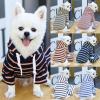 URYYRIT Dog Hoodie, Blue and Yellow, XL view 2