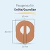 MySweetStitch 25 Fixation Patches for Guardian Enlite/3/4, Oval, Beige view 4