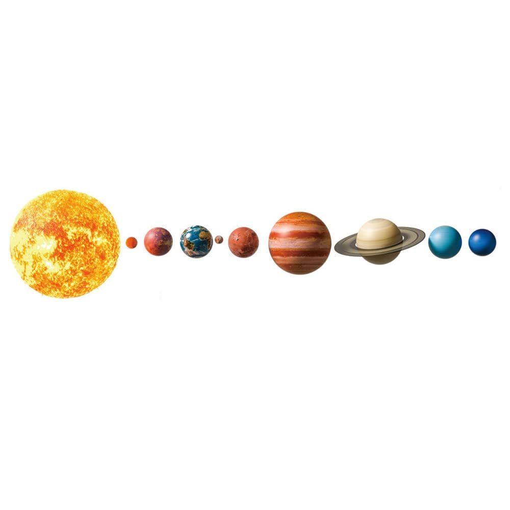 DOTUIARG Solar System Planet 3D Wall Stickers for Kids' Rooms