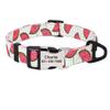 Nylon Dog Collar with Custom Engraved ID Tag, S/M/L view 1