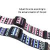 Adjustable Polyester Dog Collar, Removable, 1 pc, J-M view 3