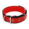 Adjustable Double-Layer Padded Dog Collar, Soft and Durable, 2-Pack, Red/Black, XL, 4.0 x 70 cm view 1