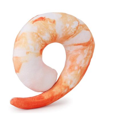 Soft Shrimp Simulation Pillow