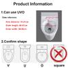 Resin Toilet Seat, Round, Ocean Series, Heavy-Duty Elongated Seat with Soft-Close, Removable, for Standard Toilets, Dolphin Little view 3