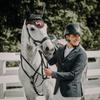 Sunride SQ Fly Veil – Dampens Ambient Noise, Protects from Insects, Easy-Care (Pony, Black/Red) view 3