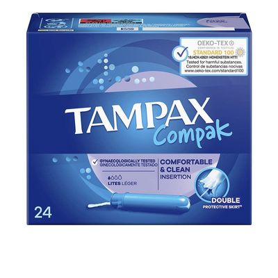 Tampax Compak Lites, 24 ct