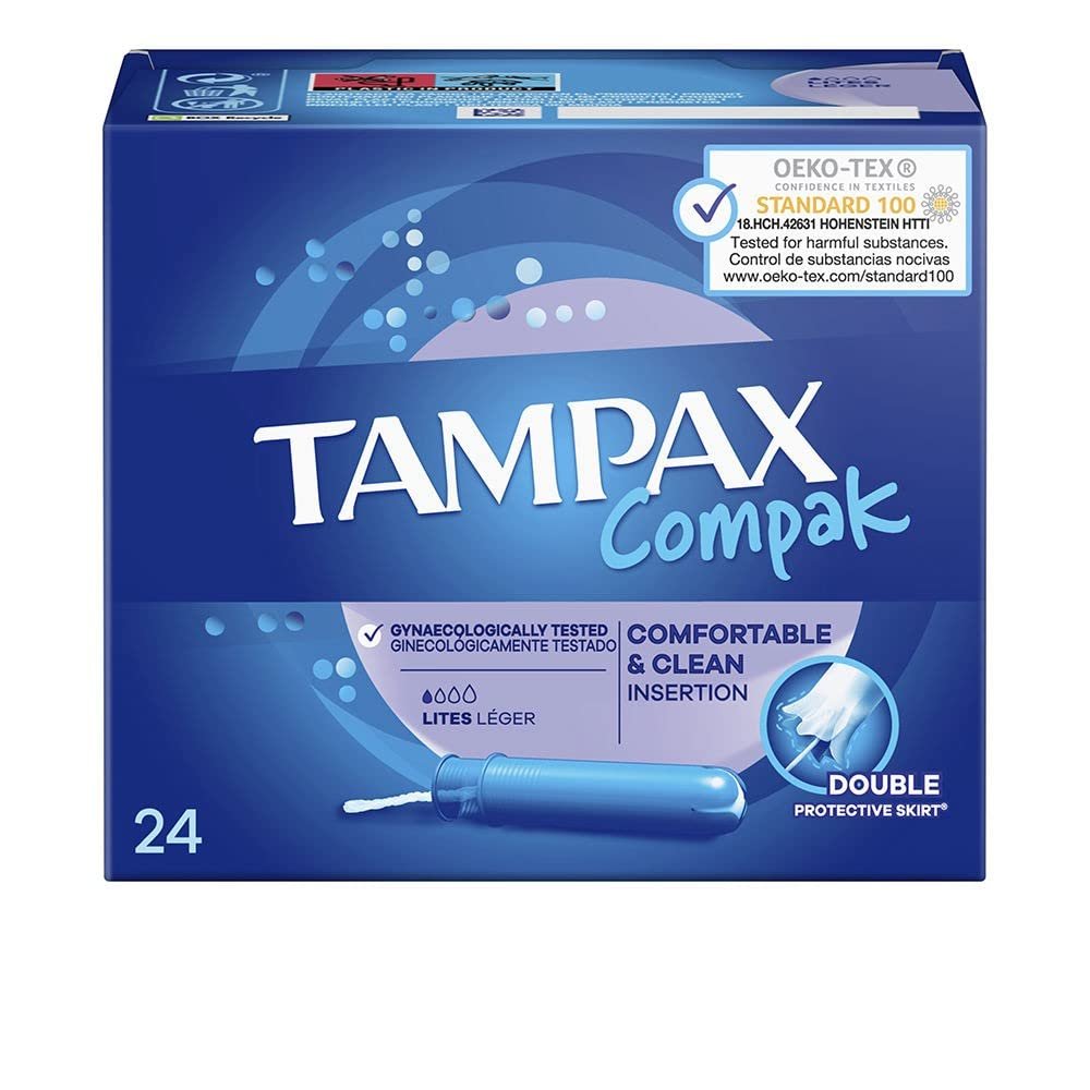 Tampax Compak Lites, 24 ct