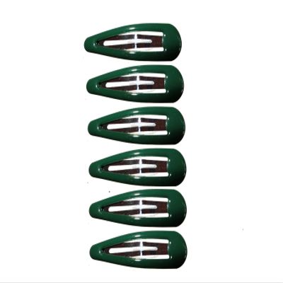Glitz4Girlz Bendies Sleepies Hair Clips, 5 cm, Bottle Green, 6-Pack