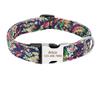 Personalized Nylon Dog Collar with Engraving, ID Tag for Puppies, Cats, and Small to Large Dogs, 1 Piece, 24 S view 1