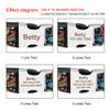 Personalized Nylon Dog Collar with Engraving, ID Tag for Puppies, Cats, and Small to Large Dogs, 1 Piece, 24 S view 3