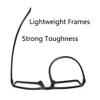 DIBAKO Unisex Blue-Light-Blocking Reading Glasses, Full-Frame, Ultra-Light, Blue, +1.00 view 3
