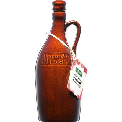 Malinowy Dwojniak Mead (Halber), 600 ml Stoneware Vessel, 16% ABV