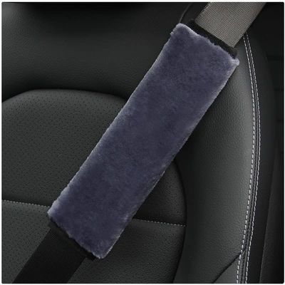 Plush Seat Belt Shoulder Pads, 2-Pack