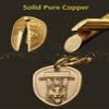 Personalized Copper Dog ID Tag for Belgian Malinois view 3