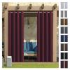 AEREY Blackout Curtain Panel for Living Room, Bedroom, or Nursery, 180 x 200 cm (W x H) view 1