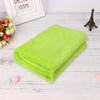 Battnot Small Flannel Blanket, 50 x 70 cm, 100% Polyester Microfiber, Soft and Warm, Green, Solid Color view 2