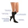 BORT AktiVen VITAL CCL2 AD Compression Stockings, Regular, Closed Toe, Size 6, Caramel view 2