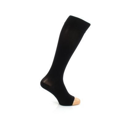 BORT AktiVen 100 CCL2 AD Short Open-Toe Compression Stockings, 1 Pair, Natural