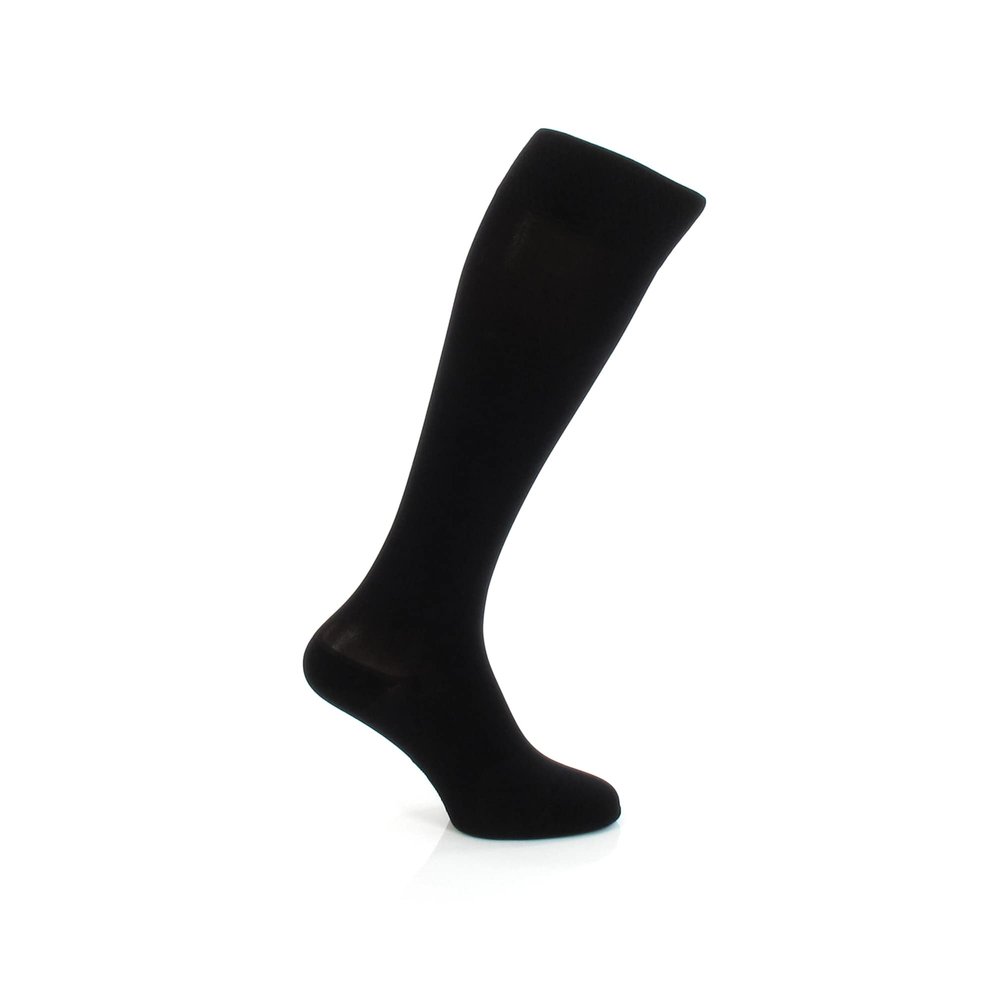 BORT AktiVen 100 CCL2 AD Short Compression Stockings, Closed Toe, Size VI, Black
