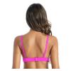 Doomiva Women's Lace Push-Up Underwire Bustier Bra, Open-Cup, Rose, 1/2 Cup XXL view 2