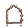 Parrot Swing with Colorful Beads view 1