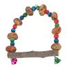 Parrot Swing with Colorful Beads view 2