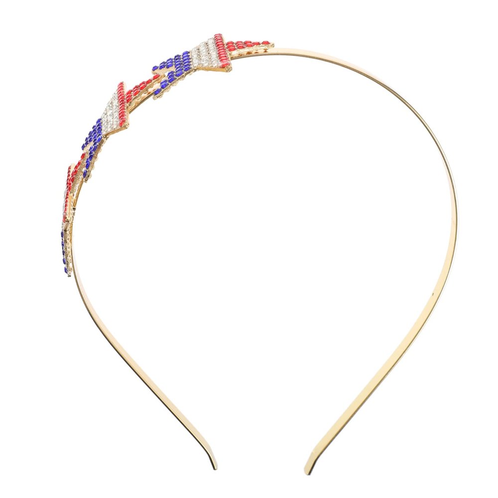 Pentagram Alloy Headband for Young Women, Independence Day