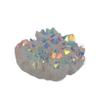 WGPHD At-Home Meditation Natural Healing Aurora Crystal Cluster Titanium Rainbow Aura Quartz for Home Décor (400–450 g) view 1