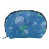 Women's Tropical Plant Makeup Bag, Zippered Cosmetic Pouch, Color 2, 19 x 5.5 x 13 cm view 1