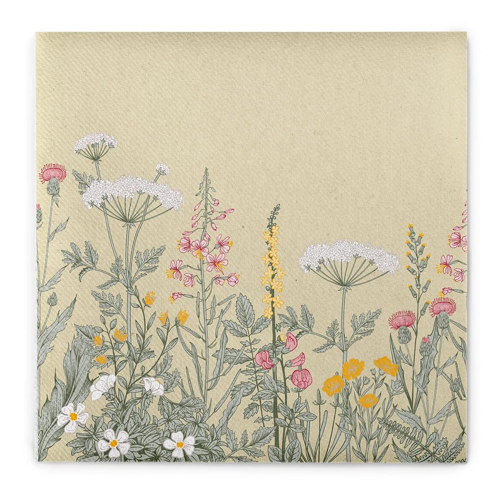 Mank Airlaid Spring Napkins 40 x 40 cm - 50 Pack