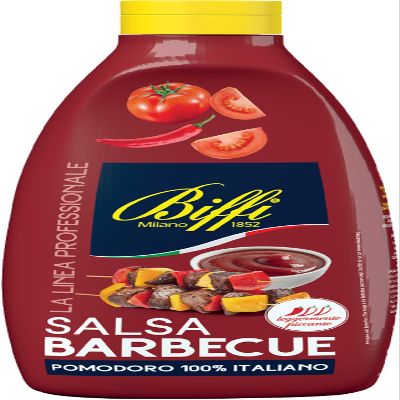 Biffi Barbecue Sauce – Mildly Spicy, Made with 100% Italian Tomatoes – 900 g Bottle