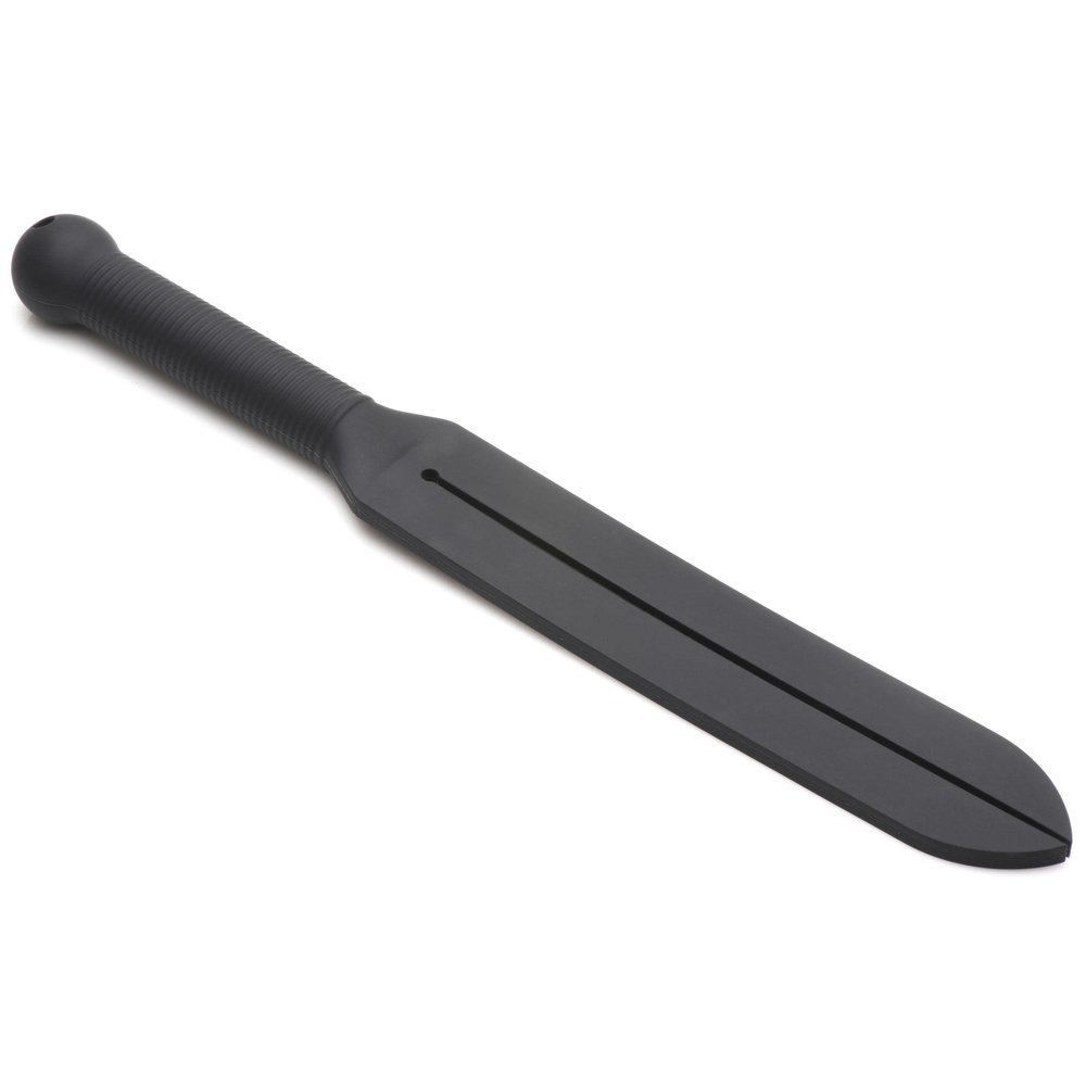 XR Brands AH076-Black Silicone Paddle, Black, 38 cm