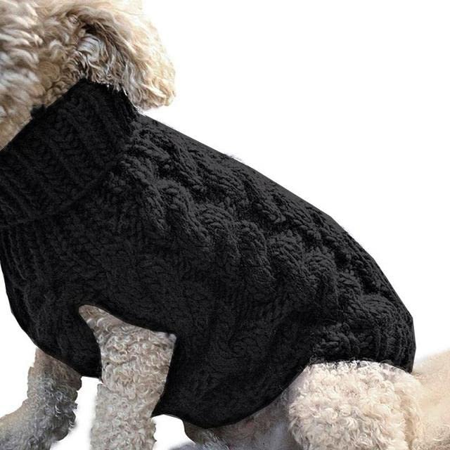 MANTOU Warm Turtleneck Sweater for Small Dogs and Cats