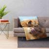 3D Highland Cow Flannel Blanket – Ultra-Soft, Lightweight, Four-Season Throw view 2