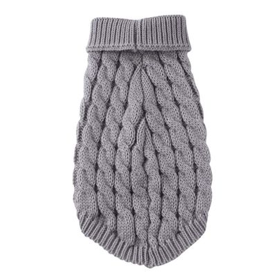 Caritierily Dog Sweater L Print Warm Coat