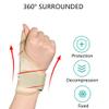 LTLCLZ 1-Piece Thumb Splint Wrist Support, Thumb Stabilizer for Pain, Sprains, Arthritis and Tendonitis, Right or Left Hand, Flesh, L view 3