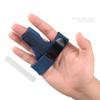 LTLCLZ 1 Pair Finger Splints, Finger Supports for Trigger, Straight, Broken or Bent Fingers, Thumb and Mallet Finger, Gray view 2