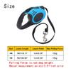 Samnuerly Retractable Dog Leash, Automatic Nylon Rope, for Puppies and Small Dogs, Yellow, 5 m (Red 5 m) view 2