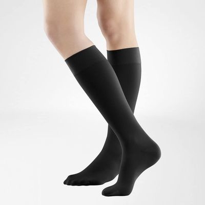 Bauerfeind VenoTrain soft AD CCL2 Compression Stockings, XL, Regular, Cream, Short