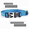 Dog Collar, Size S-L, Adjustable, Reflective, Stylish Design, Safety (L, Orange) view 4