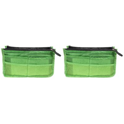 Zerodeko 2-Piece Multi-Layer Handbag Organizer Inserts, Foldable and Practical