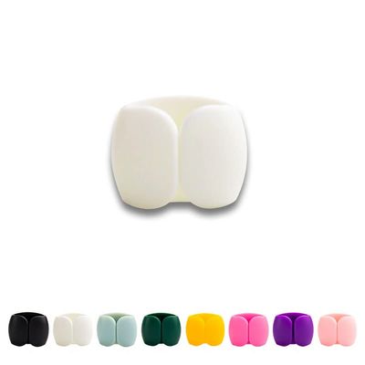 Cable Holder Clips for Charging Cables, 1 Piece, White