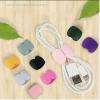Cable Holder Clips for Charging Cables, 1 Piece, White view 3