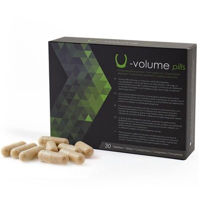 500 COSMETICS - U-VOLUME, INCREASE SEMEN QUALITY AND QUANTITY - 30 CAPSULES