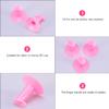 FRCOLOR 20-Piece Plastic Finger Supports for Nail Art view 3