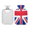 YOUJUNER Hot Water Bottle with British Flag, 1 Liter view 2