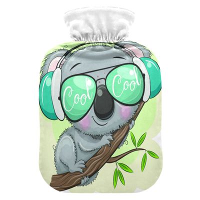 YOUJUNER Hot Water Bottle with Soft Koala Cover, 1 Liter